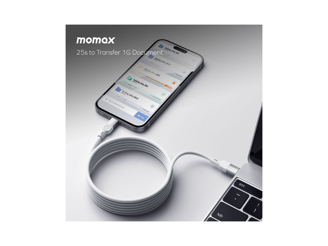 Buy Momax Elite Mag Link 100W USB-C to USB-C Magnetic Cable 1m in Qatar Buy Momax Elite Mag Link 100W USB-C to USB-C Magnetic Cable 1m in Qatar